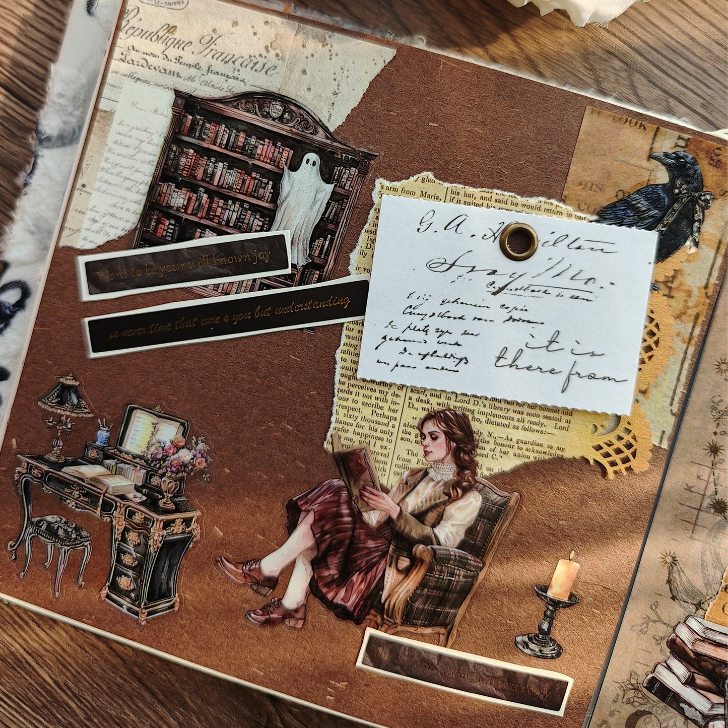 Cratey Pet Tape - Alternative Washi Tape, Scrapbooking Ideas Pre-Cut Patterns 6 Rolls Gothic Diablo Style